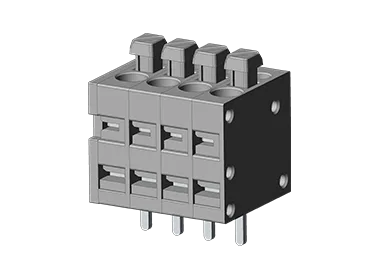 HX3.5 Single line contact Vertical 90D Wire inlet