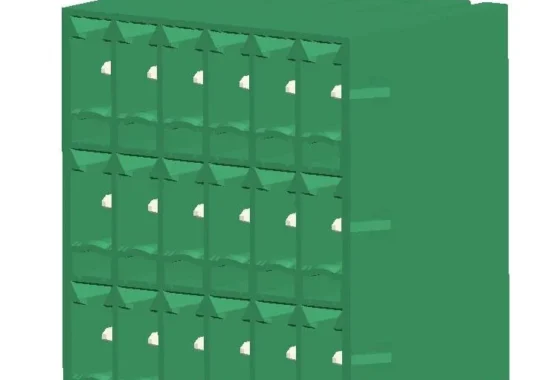 K33.5 Right angle With Latch DIP type